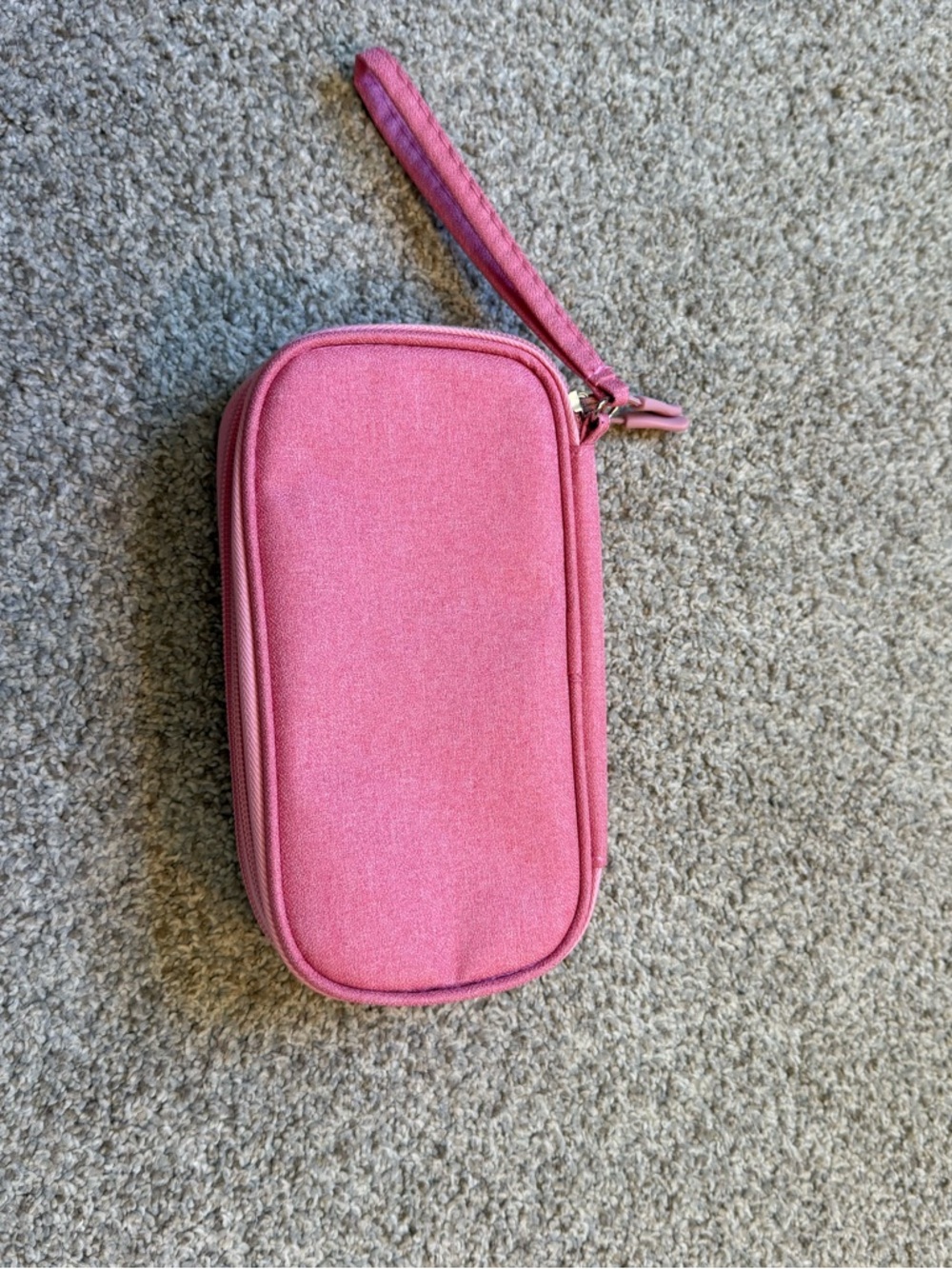 Pink Phone Accessory Pouch - Portable Wristlet